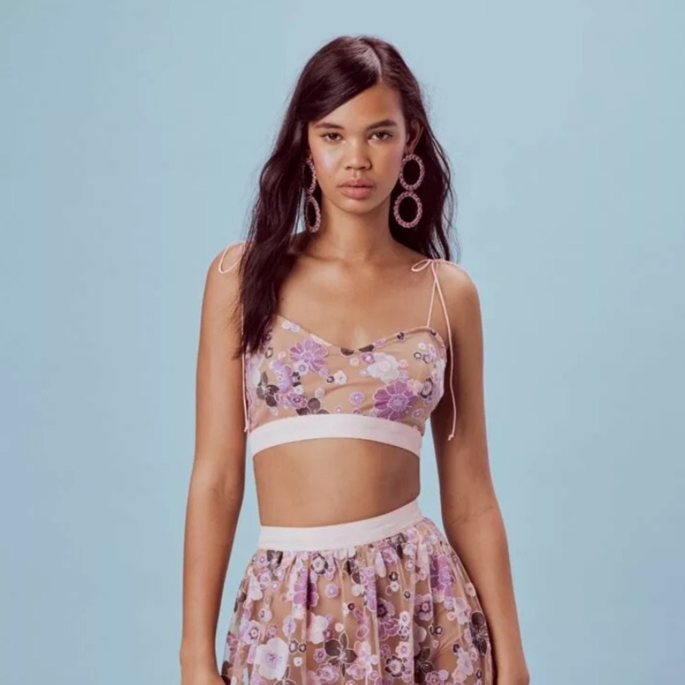 For Love And Lemons Posy Top
